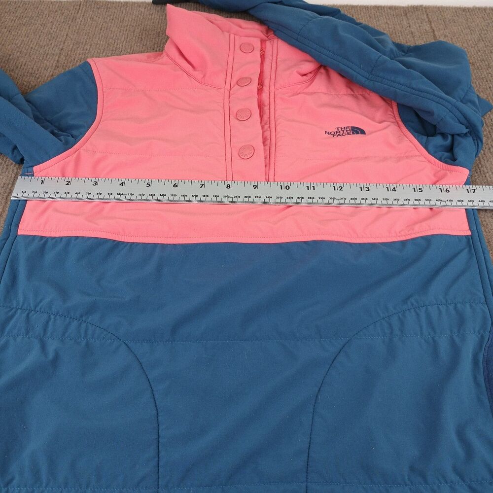 The North Face Women's Mountain Sweatshirt Pullover XS Q-Snap Spiced Coral Multi - Picture 7 of 16